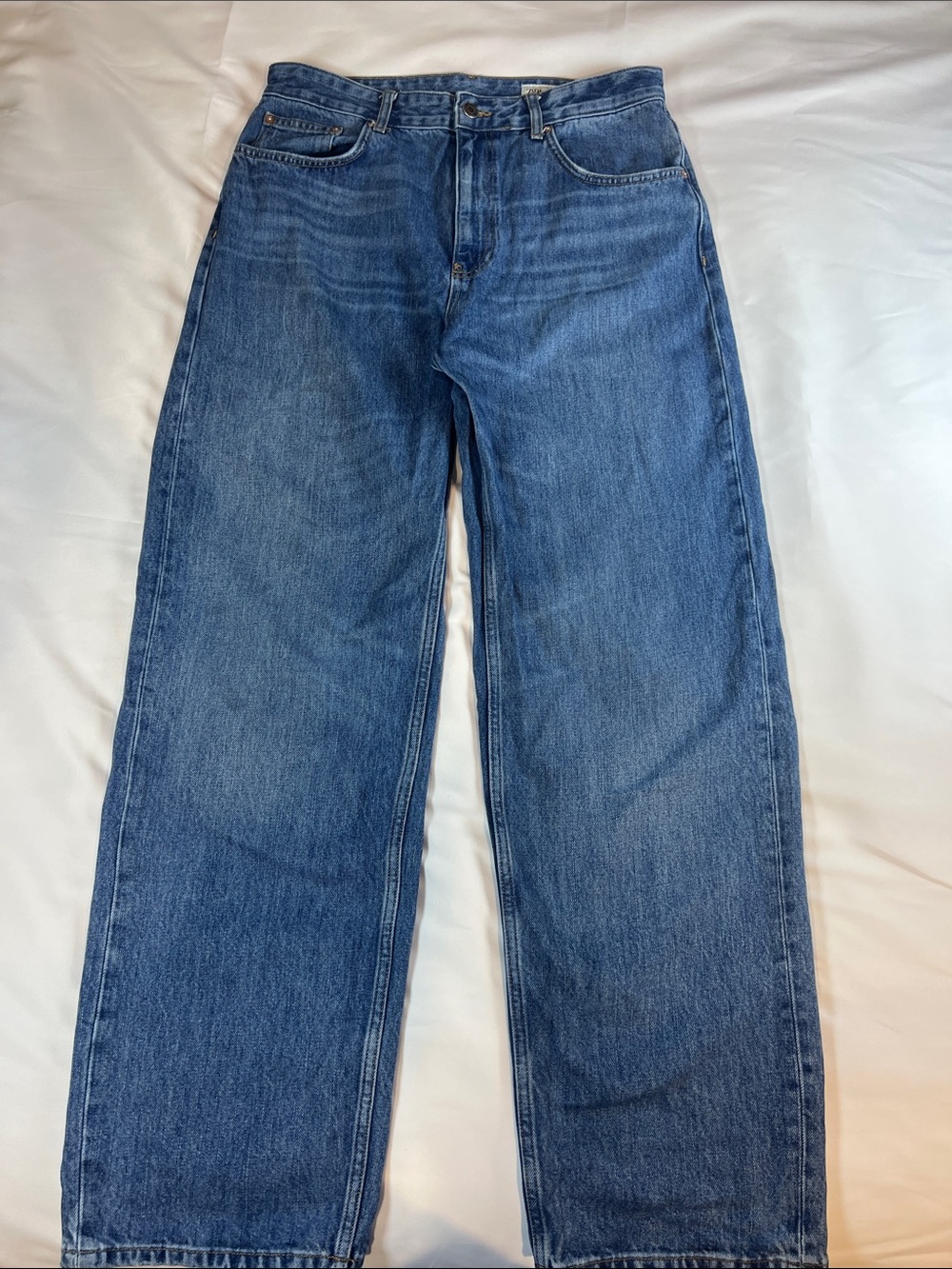 Zara Jeans Women's size 12 Blue Boot Cut